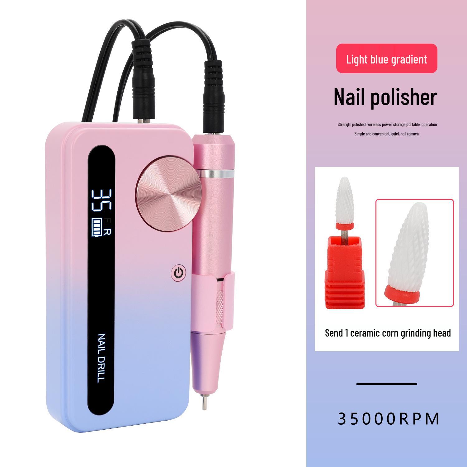 

Перезаряжаемый Портативный Инструмент для Шлифовки и Полировки Ногтей для Профессионального Маникюра