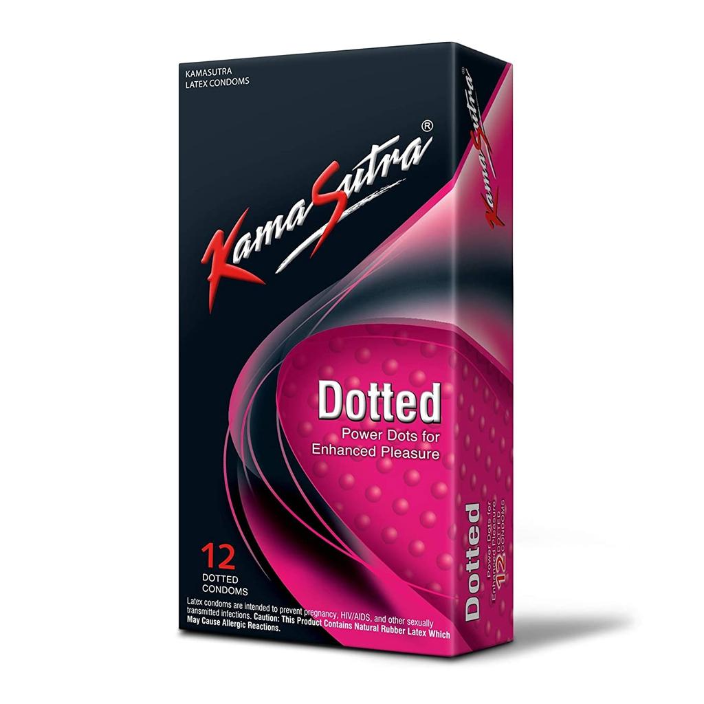 Dotted Condoms (12 Pcs), Dotted Condoms, Kamasutra
