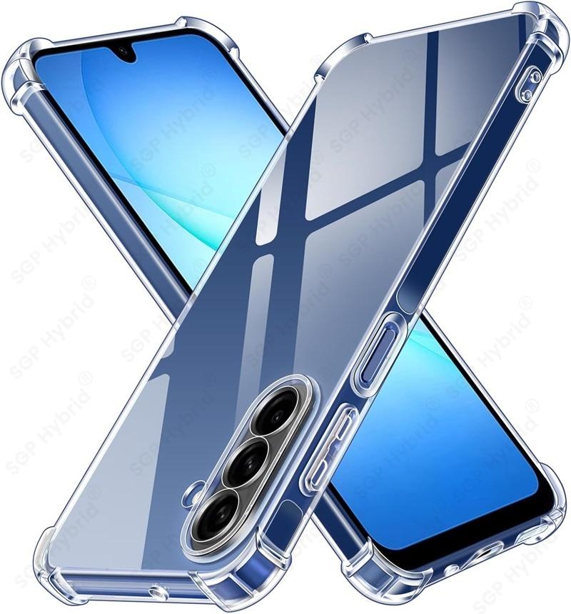 

Прозрачный Кристаллический Ударопрочный Силиконовый Мягкий Чехол Для Samsung Galaxy A17 5G 4G SamsungA17 A 17 17A Прозрачная Защита Fundas Capas For Samsung A17 4G прозрачный