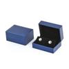 Spot filled leather paper earring box, right angle earring storage box, earring and earring packaging box, accessory box