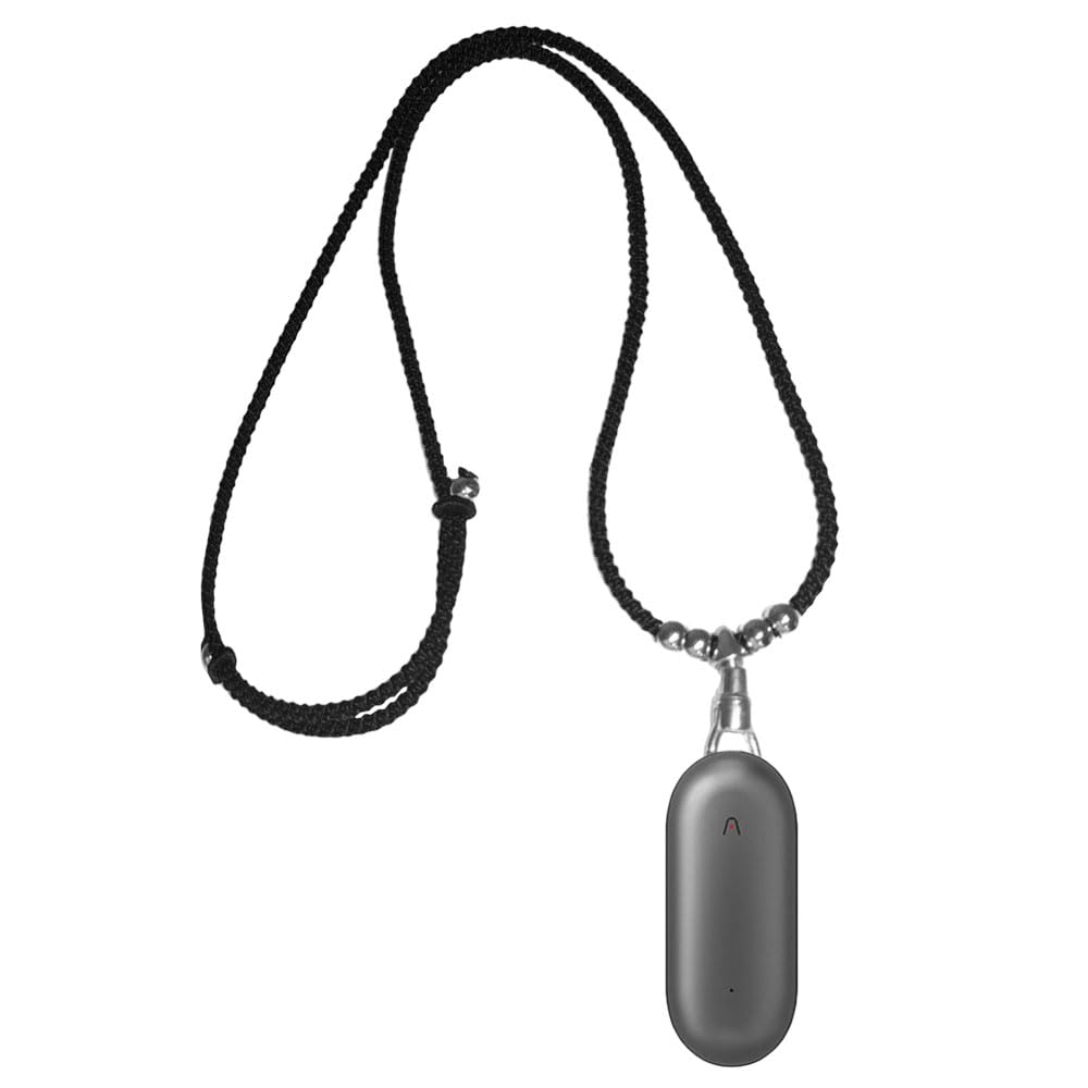 

Neck Strap for PLAUD NotePin AI Voice Proud NotePin Beautiful Neck Adjustable Easy Titanium Steel Rotating High Durability [YCJDP] Recorder, чорний