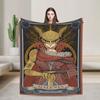 Elden Ring Flannel Blanket  Warm Soft Throw Blanket For Bedroom Travel Office Print Bedspread Sofa Bed Cover