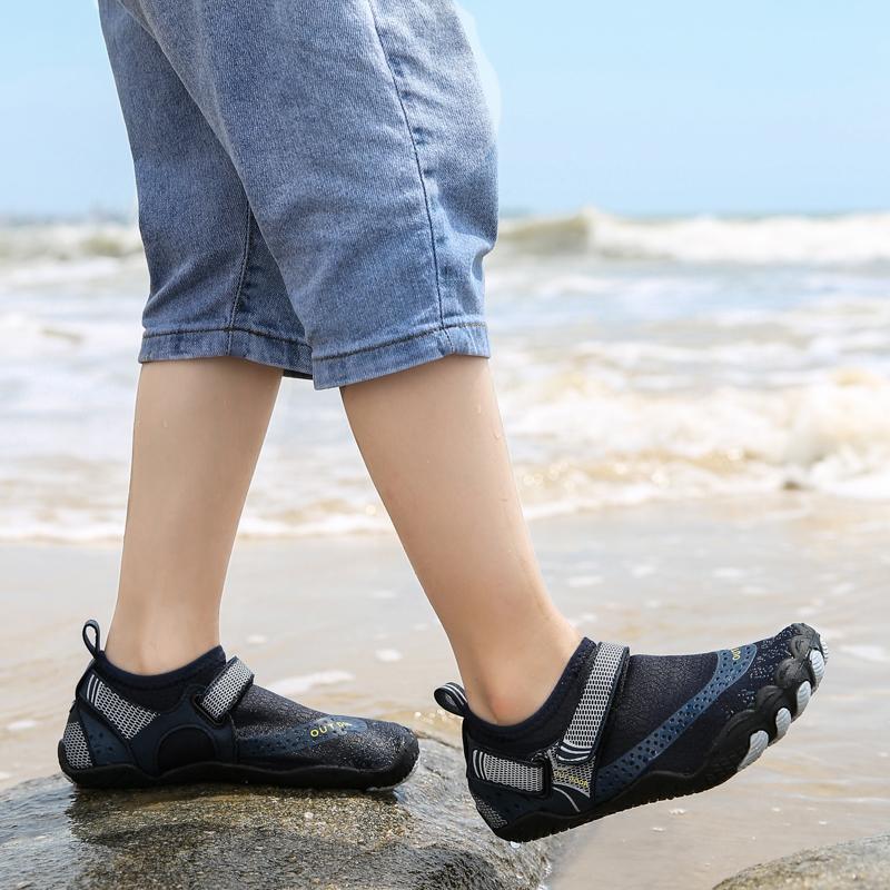 24–39 Sommer-Kinder, schnell trocknend, Silikon, weicher Boden, fünf Finger, Schwimmschuhe, Outdoor-Strandschuhe