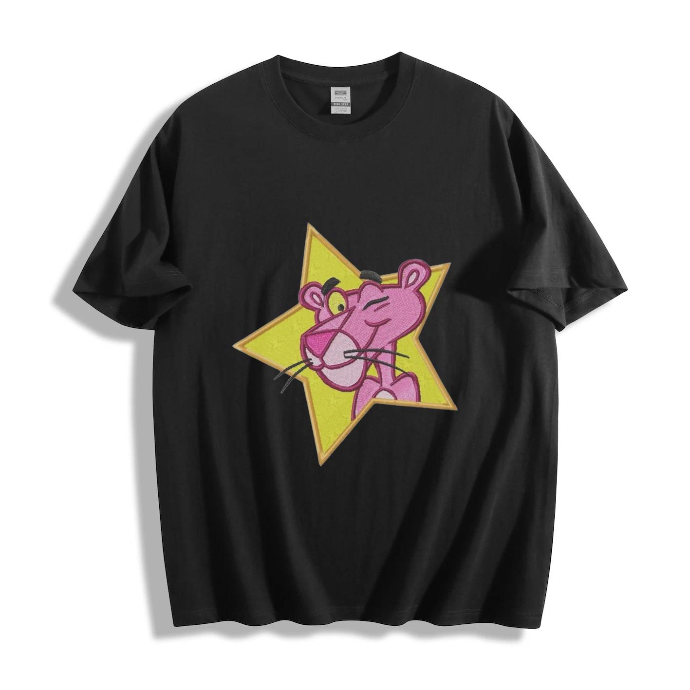 Gender-Neutral Star Pink Panther T-Shirt L