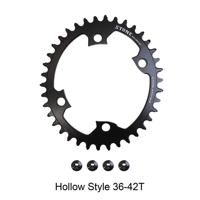 Stone Oval Chainring 110BCD for Shimano 105 R7100 UT R8100 DA R9200 110 Bcd 36T 42T 46T 48 50T 54 56 58T 60T 70T Road Bike 12s