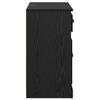 Sideboards 2 Pcs Black Oak Effect 70 X 35.5 X 67.5 Cm