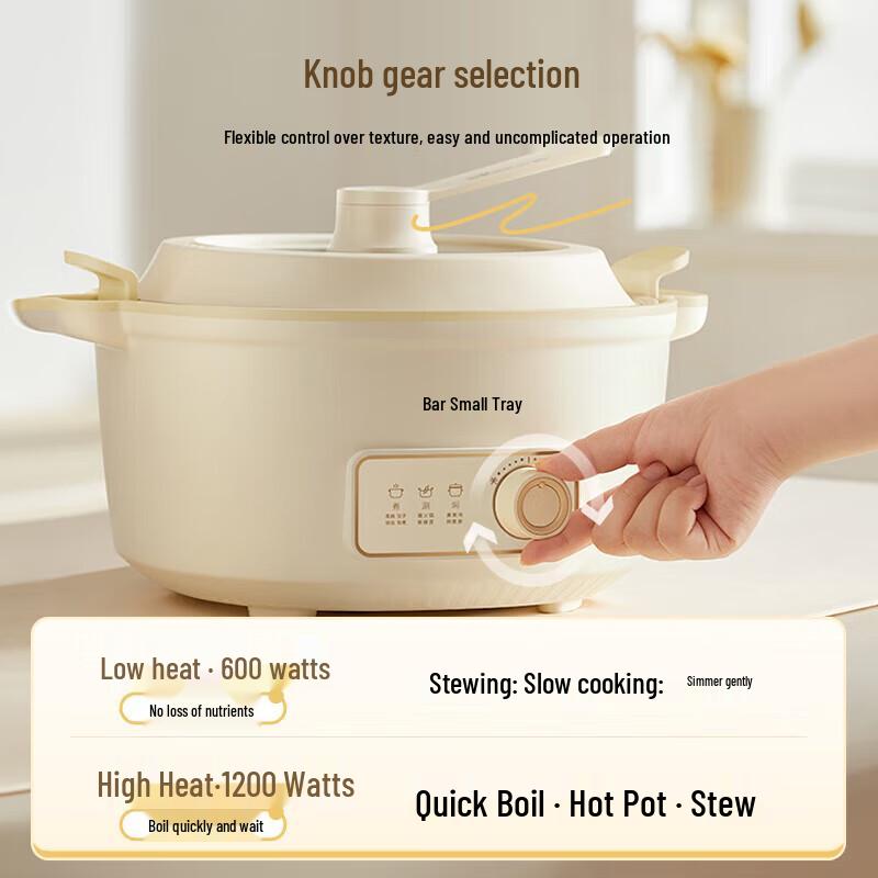 BEAR 3.5L Multi-function Electric Hot Pot CN Plug (adapter Included)