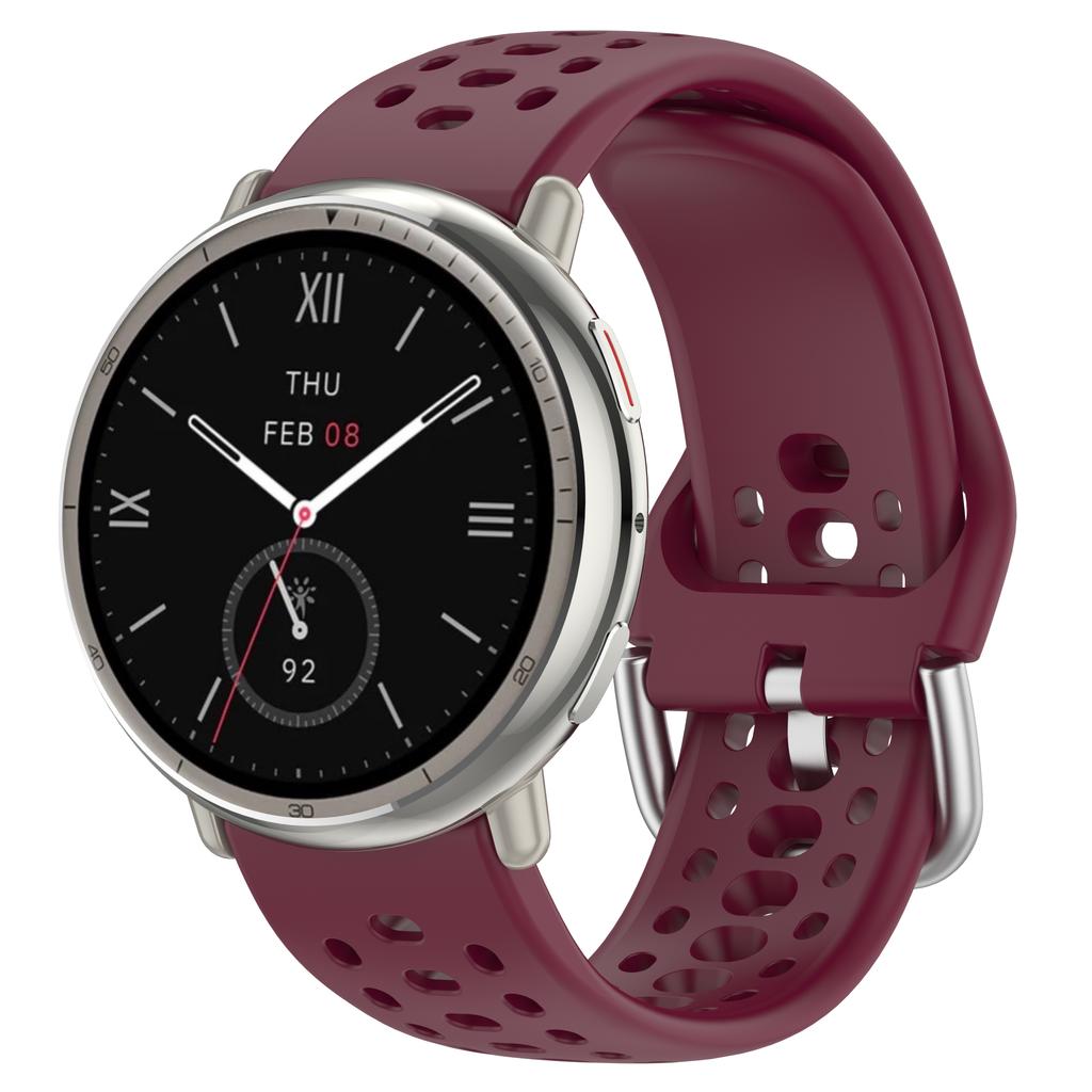 Original Band For Amazfit Active 2 watch Strap accessories sport breathable Silicone 20mm Bracelet Correa Amazfit GTS 3 2 4 mini