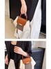 Color Block Handheld Bag for Women - Spring/Summer 2025: Versatile High-End Small Square Shoulder Bag with Niche Design.