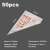 100/50 PCS Disposable Pastry Bag Cake Cream Decoration Icing Cream Squeezing Piping Bags Cake Baking Accessories DGGJ02