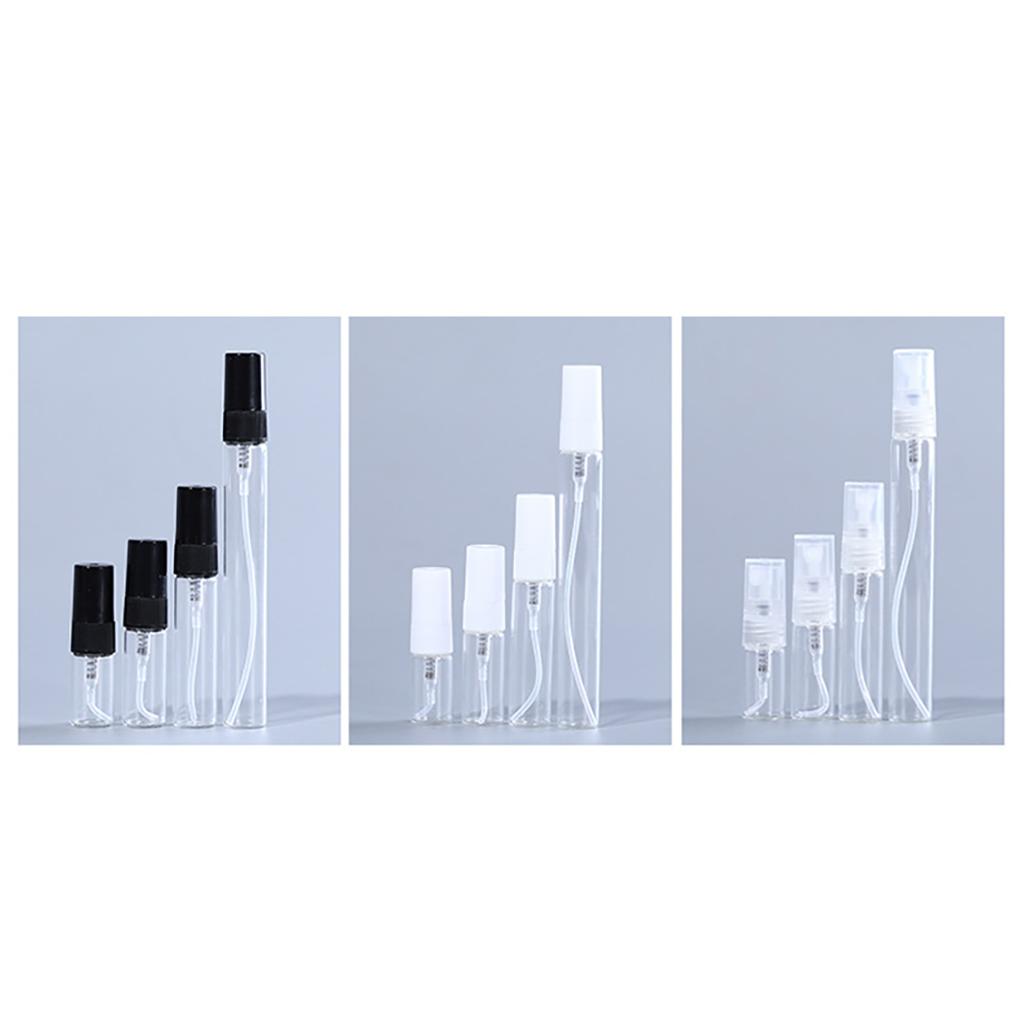 5 Pieces Sprayer Bottle Home Transparent Storage Accessory Sub Package Holders Small Liquid Bottles Storage Holder