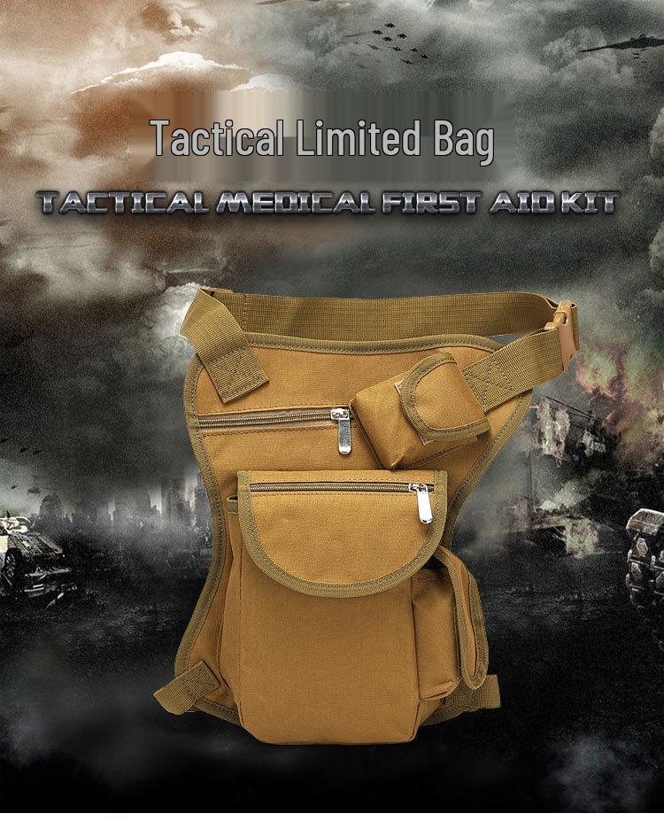 Waterproof Tactical Leg Bag for Outdoor Sports & Fishing - Compact Waist Bag for Camping, Cycling, and Mountaineering