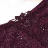 Ladies Summer New Sexy Lace Lace Bow Cross Belt Mid Waist Triangle Briefs