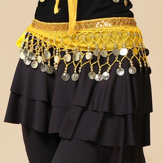 Women Chain Color Wide Double Layer Waist Versatile Waist Strap Waist