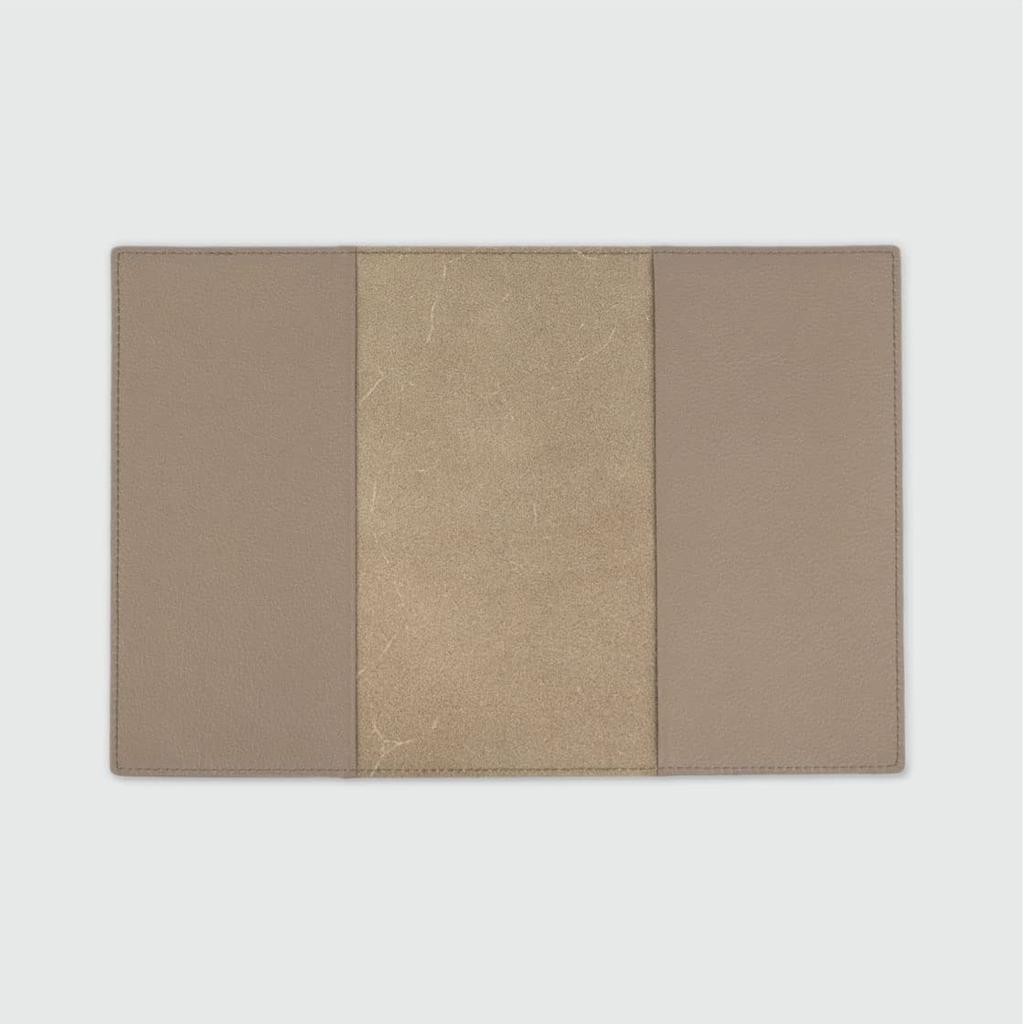 aso Leather book genuine softcover [ ] cover, leather, 46-size, size, bo-bc257 (pale blue/46-size, soft)