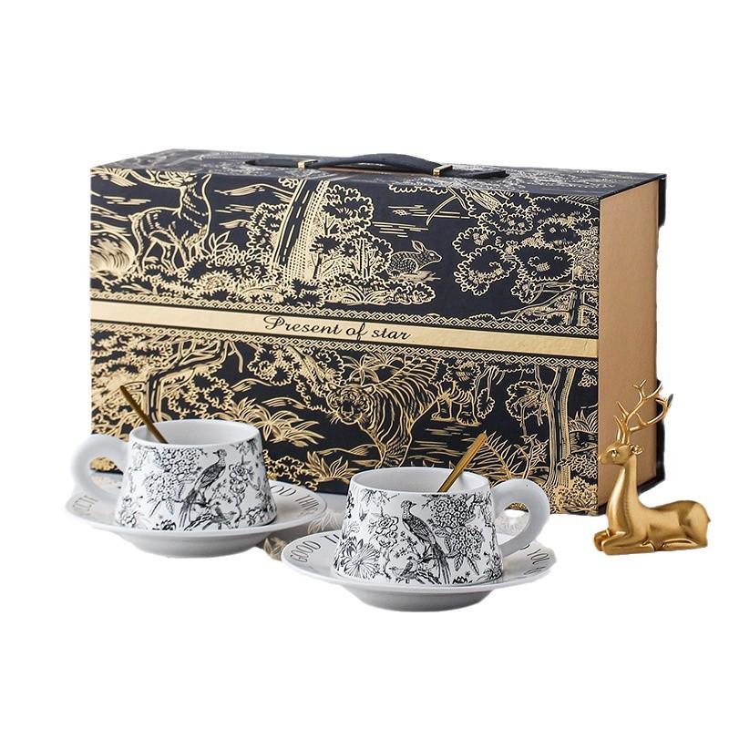 Coffee Cup Set Gift Box Packaging Opening Event Anniversary Company Gift Souvenir Water Cup Set