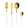 Stainless Steel Cutlery Set 4-Piece Mirror Polished Flatware Reusable Utensils Kitchen Tableware Include Knife Spoon for Home Hotel Wedding Festival