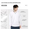 PLAYBOY Men's Long Sleeve Round Neck T-shirt