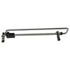 2 Pcs Retractable Adjustable Rods for Closet Space Saving Clothes Hangers