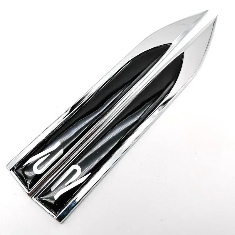 2Pcs for Volkswagen VW R RLINE Polo Golf Jetta Beetle Tiguan Touran Passat T-Roc CC Car Side Fender Strip Sticker Modification