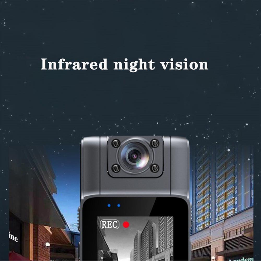 

L11 WiFi Digital Body Worn Camera Wearable Camera Law Enforcement HD Bodycam without TF Card Type A
