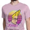 Johnny Bravo Wave Magliette 3D da Uomo Cartoni Animati Occhiali Cartone Animato Vintage Maglietta Larga Camisas TShirt Camisas Hombre