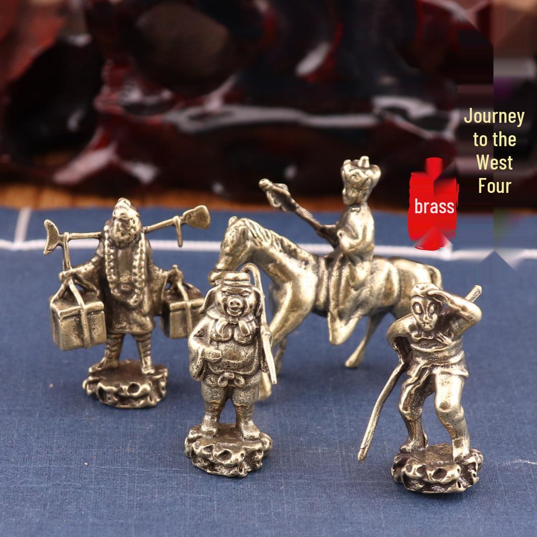 

Journey to the West Brass Group Desktop Ornament