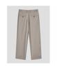 Shift G Wool Blended Semi Wide Slacks Beige
