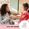 1pc Heart-Shaped Teacher's Day Gift - Acrylic Award with 'An Amazing Teacher Is Not Easy to Find' Message, Graduation/ End of Year/ Christmas Present 