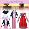 Uniforme Cosplay Miraculous Ladybug in Poliestere per Feste di Halloween