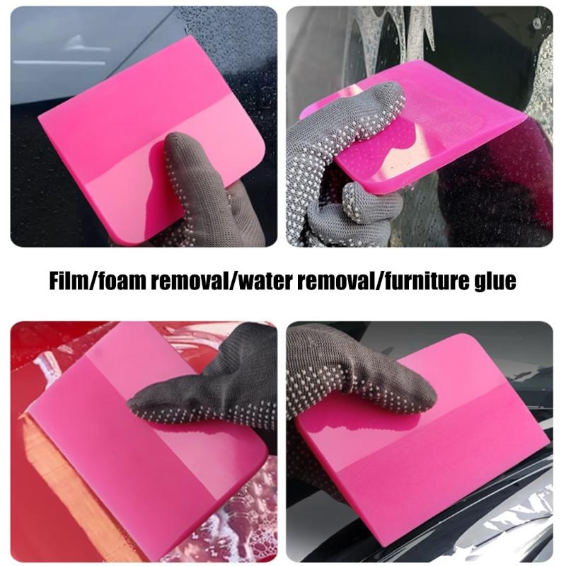 Professional Flexible Squeegee Scraper Tool for Car Film Application Ensures Bubble Free Finish & Scratch Free Surfaces