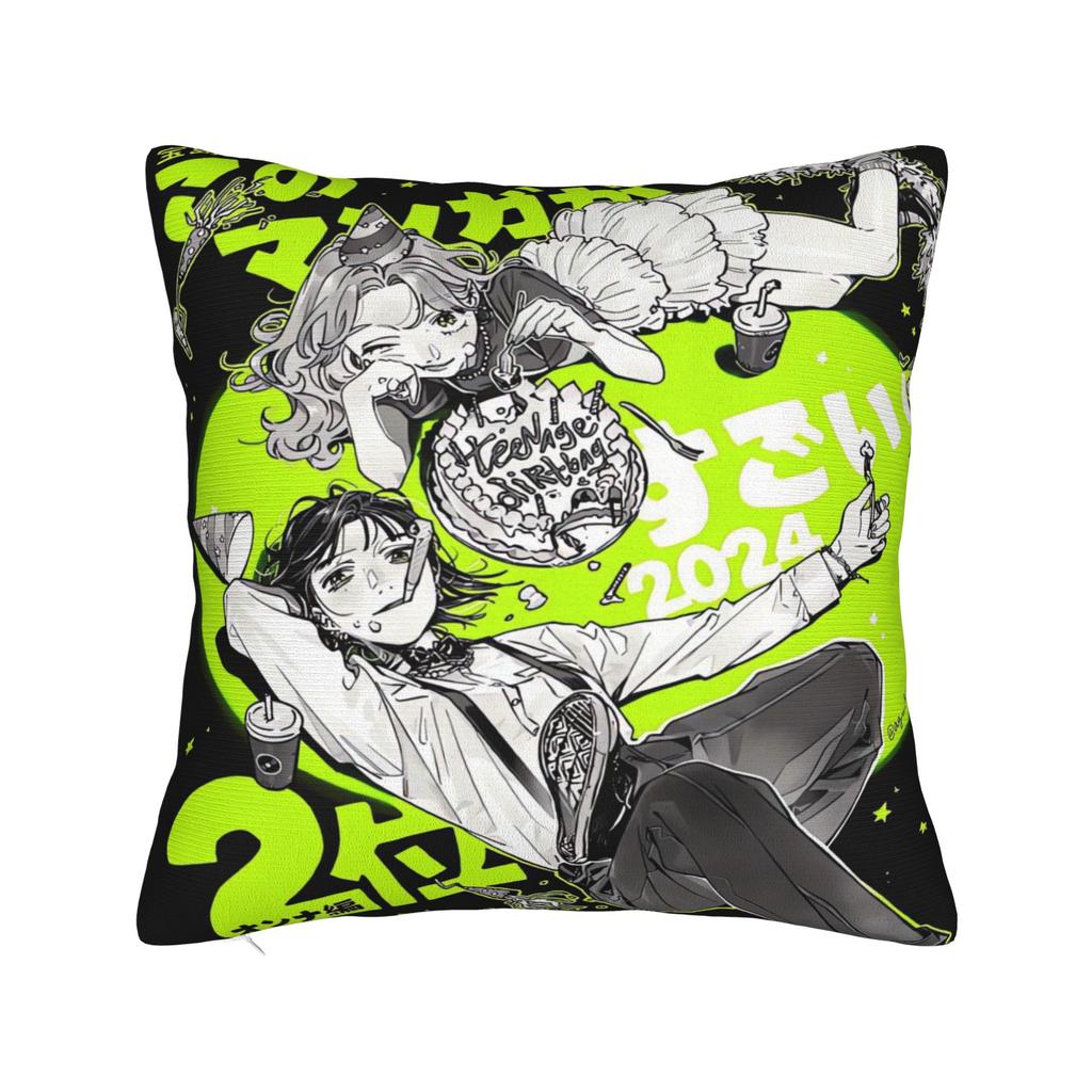 The Guy She Was Interested in Wasn't a Guy at All Pillow Case Design Pillow Cover For Living Room Bed Chair Cute Cushion Cover