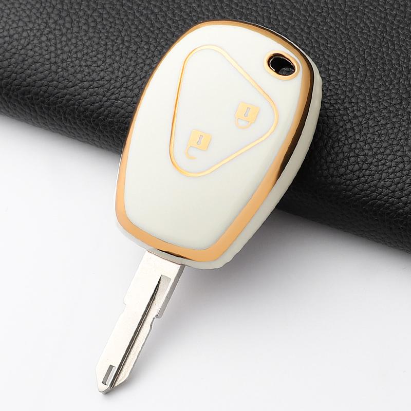 Fashion TPU Car Key Case Cover Shell Fob For Renault Megane Modus Espace Laguna Duster Logan DACIA Sandero Fluence Clio Kangoo