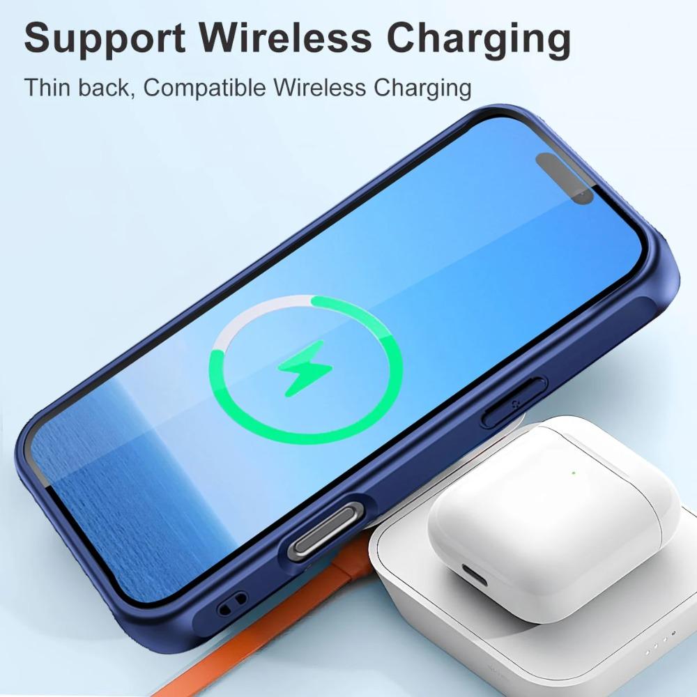 Luxury Frosted Translucent Phone Case For IPhone Air 17 Pro Max 17Pro 17 Shockproof Skin Feel Solid Color PC+TPU Protector Cover