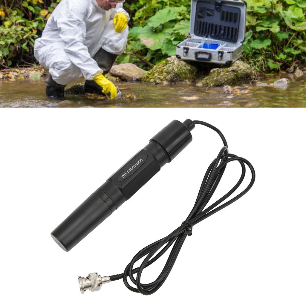 PH 201H Sondensensor Hochpräziser Labor-Verbindungs-PH-Elektroden-PH-Meter BNC-Anschluss