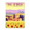 Metal Tin Signs City View Landscape Wall Decoration Plaque Vintage Poster Iron Painting for Man Cave Home Cafe Garden Club Bar