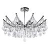 Modern 6-Arm K9 Crystal Ceiling Light Chandelier Pendant Lamp Lighting Fixture Room Decor