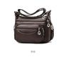 Soft Leather Single-shoulder Bag Middle-aged Mom Bag Casual Crossbody Bag