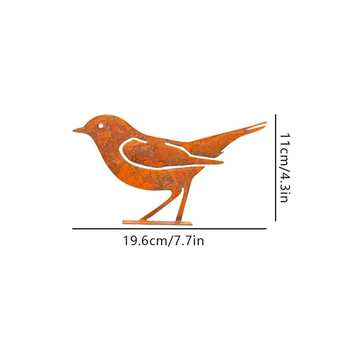 Силуэт ржавой птицы — фото 8