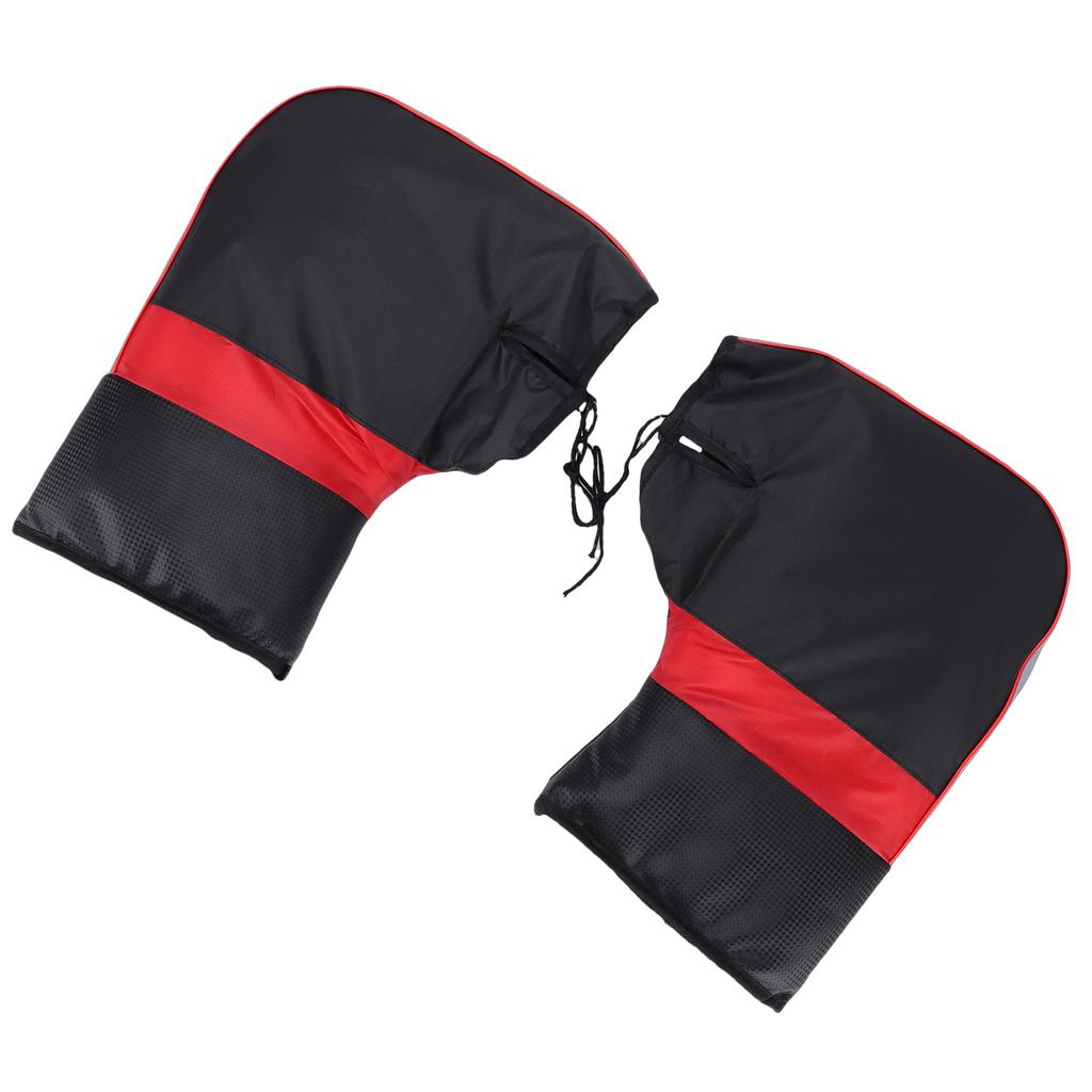 Motorcycle Handlebar Gloves Waterproofing Double Layers Motorbike Hand Warmer Covers for Cycling
