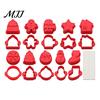 DIY Lollipop Cake Making Kit 10 Pairs Christmas Cookie Cutter Set, Biscuit Stamp Mold with Pop Sticks, Gingerbread Decorative Molds Man Tree