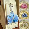 Women Girls Alloy Gift Pendant Personality Artificial Butterfly Orchid Creative Multiple Colors Fashion Accessories 5 Colors