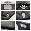Used Domestic genuine product, Chanel wallet, Matelass, Compact wallet, Mini wallet, Black