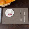 Washable Water Cup Mat Solid Color Western Food Mats New Woven Table Mats  Kitchen