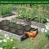 4 Pieces Foldable Plant Covers Mesh Protectors Popup Netting Mini Greenhouse Cages Cloth