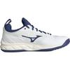 Mizuno Wave Luminous 2 Durable Breathable Non-Slip Professional Competition Low-Top Volleyball Shoes Unisex sneaker White Blue V1GA212043