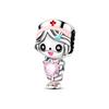 copper Happy Dopamine Girl Boy Cat Charm Bead Charms Bead Charms Compatible With 3mm Authentic Bracelets Do It Yourself Jewellery Souvenir Gift Making