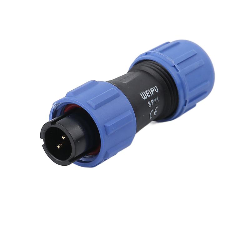 WEIPU SP11 SP1110/P SP1110/S IP68 Low Voltage 2 3 4 5 Pin Electronic Connector Waterproof DC AC Power Cable Wire Adapter LED