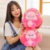 Adorable Dragon Fruit Plush Toy For Kids Soft Comforting Sleeping Pillow Gift