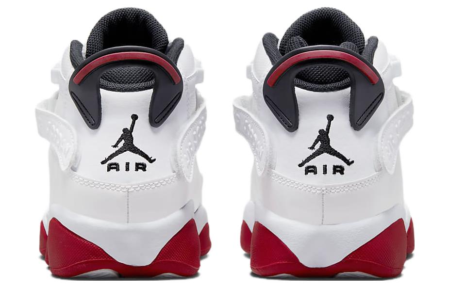 Jordan 6 Ringen Wit University Rood GS 323419-160